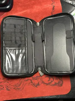 Yugioh! - Black Zippered Calculator Case with Card Slots for TI-83 84 - Image 2