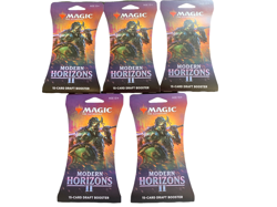 MTG x5 Modern Horizons 2 Sleeved Blister Draft Booster Pack New SEALED 630509924929 - Image 1