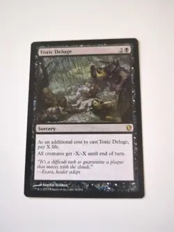Toxic Deluge - near mint condition - MTG - Image 1