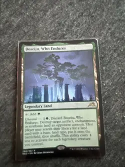 MTG Boseiju, Who Endures Kamigawa: Neon Dynasty Regular - Image 1