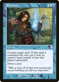 MTG Magic the Gathering Remand (316/429) Time Spiral Remastered LP - Image 1