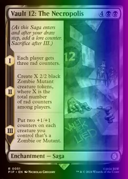 MTG Magic the Gathering Vault 12: The Necropolis (51/1189) Fallout LP FOIL - Image 1