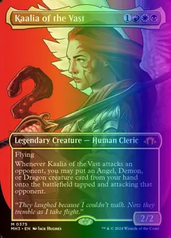 MTG Magic the Gathering Kaalia of the Vast (375/703) Modern Horizons 3 LP FOIL - Image 1