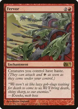 MTG Magic the Gathering Fervor (129/260) Magic 2013 NM - Image 1