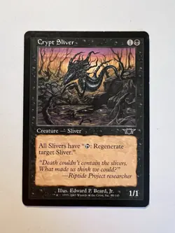 Crypt Sliver - MTG Legions - NM - Image 1