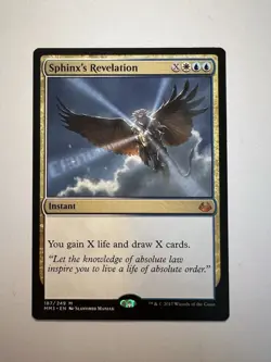 Sphinx's Revelation - MTG Modern Masters 2017 - NM - Image 1