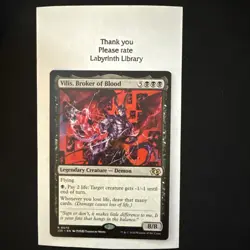 Magic the Gathering Foundations Jumpstart Vilis, Broker of Blood MTG - Image 1