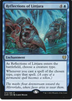 2021 Magic: The Gathering Kaldheim Reflections of Littjara #073/285 NM - Image 1