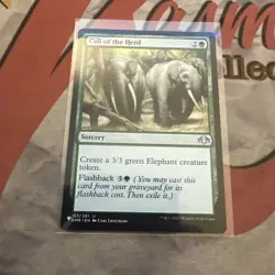 MTG Call of the Herd The List Reprints Regular - Image 1
