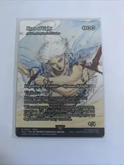 Final Fantasy MTG Hero of Light 0001 Non Foil NM - Image 1