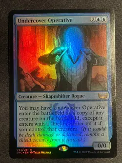MTG Undercover Operative, NM-Mint, (SNC #063/281) Foil - Image 1