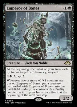 MTG Emperor of Bones MH3 Rare Foil #90 - Image 1