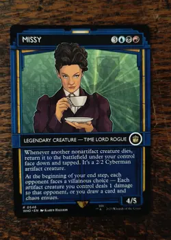 Missy - WHO 0546 - Showcase - MTG Magic The Gathering - Doctor Who - Image 1