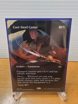MTG Cori-Steel Cutter (Borderless) Tarkir: Dragonstorm #343 - Image 1