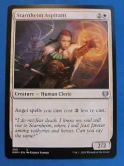 Starnheim Aspirant Kaldheim NM Magic MTG - Image 1