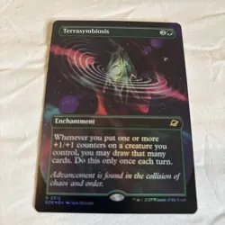 TERRASYMBIOSIS FOIL [Borderless Surreal Space] - Rare EOE Edge of Eternities MTG - Image 1