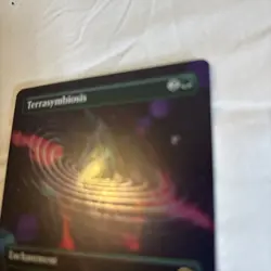 TERRASYMBIOSIS FOIL [Borderless Surreal Space] - Rare EOE Edge of Eternities MTG - Image 2