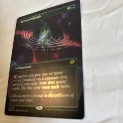 TERRASYMBIOSIS FOIL [Borderless Surreal Space] - Rare EOE Edge of Eternities MTG - Image 3