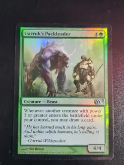 Garruk's Packleader Core Set 2013 (M13) Foil - Image 1