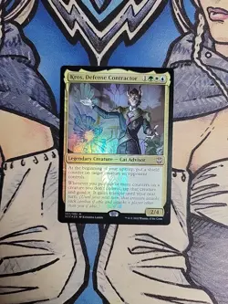 1x Kros, Defense Contractor FOIL - NM/M NCC MTG Magic the Gathering - Image 1