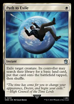 NM Path to Exile, MTG, Doctor Who, Magic the Gathering, 210 - Image 1