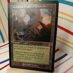 MTG: Modern Horizons 2: Retro Frame Yavimaya, Cradle of Growth: LP Condition - Image 1