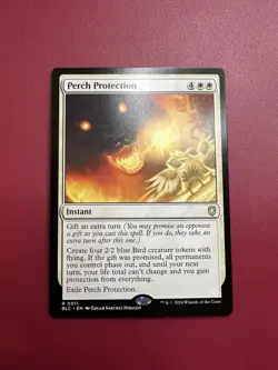 *** Perch Protection *** Bloomburrow NM MTG English - Image 1