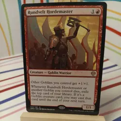 Rundvelt Hordemaster - Foil Extended Art DMU LP MTG - Image 1