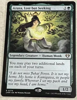Azusa, Lost but Seeking Commander Masters Regular - Image 2