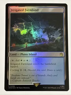 MTG Universes Beyond: Doctor Who Irrigated Farmland Foil 0288 NM Rare - Image 1