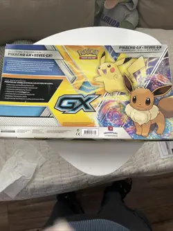 Pokemon TCG: Pikachu GX & Eevee GX Special Collection New Factory Sealed - Image 2