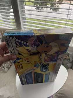 Pokemon TCG: Pikachu GX & Eevee GX Special Collection New Factory Sealed - Image 4