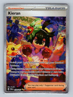 Kieran 218/167 sv06 Twilight Masquerade Special Illustration Rare Pokemon TCG NM - Image 1