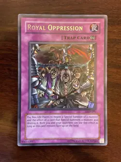 Yu-Gi-Oh! Royal Oppression LOD-091 Rare - Legacy of Darkness - Near Mint Control - Image 3