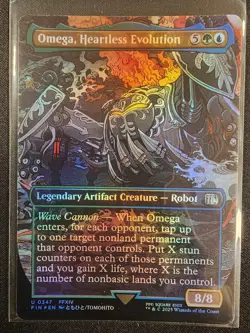 Omega, Heartless Evolution (Borderless) Final Fantasy FOIL U 347 mtg - Image 1