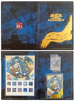 Stamp Set Yu-Gi-Oh! 25th Anniversary Blue-Eyes White Dragon Ukiyoe Edition JP - Image 1