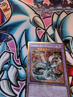 Chimeratech Overdragon PGLD-EN056 Gold Rare YuGiOh! - Image 2