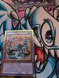Chimeratech Overdragon PGLD-EN056 Gold Rare YuGiOh! - Image 3