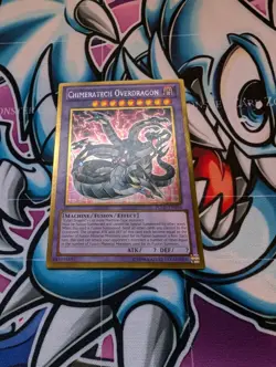 Chimeratech Overdragon PGLD-EN056 Gold Rare YuGiOh! - Image 4