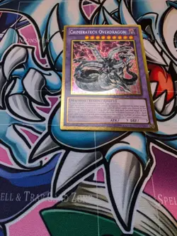 Chimeratech Overdragon PGLD-EN056 Gold Rare YuGiOh! - Image 5