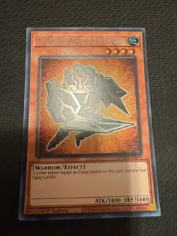 Yugioh Gearfried The Iron Knight Chibi Blmm-en004 SHIPPED TOMORROW Secret - Image 1