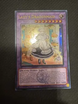 SHIPPED TOMORROW Lady Dragonmaid Ultra Rare Blmm-en049 Yugioh - Image 1