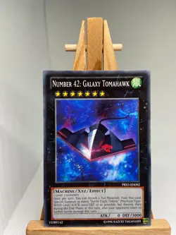 Number 42: Galaxy Tomahawk - PRIO-EN092 - NM - YuGiOh - Image 1