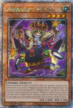 Yugioh Mimighoul Master INFO-EN090 Quarter Century Secret Rare 1st Ed NM - Image 1