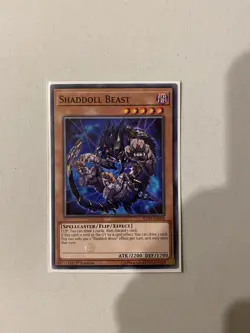 Yugioh Shaddoll Beast SDSH-EN008 Common 1st Ed NM - Image 1