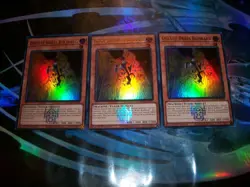3x Orcust Brass Bombard 1st Edition Ultra Rare BLMM-EN083 Yu-Gi-Oh - Image 1