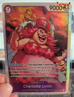 OP08-069 Charlotte Linlin SR One Piece Card Game Two Legends - Image 1