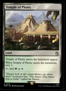 4x Temple of Plenty - Universes Beyond: Doctor Who - NM - MTG - Image 1