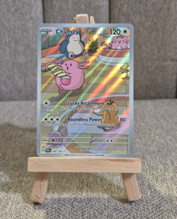 Chansey 187/167 Sv06: Twilight Masquerade Holo Rare Pokemon Card - Mint/NM - Image 1