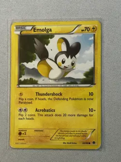 Pokemon Emerging Powers 32/98 Card - Emolga - Image 2